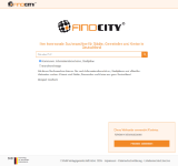 Kleine Seitenvorschau von findcity.de
