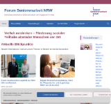 Seitenvorschau von forum-seniorenarbeit.de