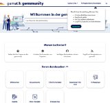 Kleine Seitenvorschau von gemmunity.de