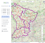 Kleine Seitenvorschau von geoportal-niederrhein.de