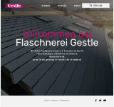Kleine Seitenvorschau von gestle-flaschnerei.de