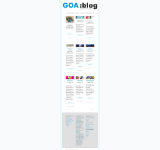 Kleine Seitenvorschau von goa-blog.de