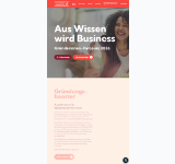 Kleine Seitenvorschau von gruenderinnen-rlp.de
