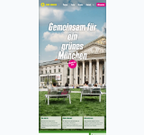 Kleine Seitenvorschau von gruene-muenchen.de