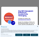 Kleine Seitenvorschau von hausarztservice-online.de