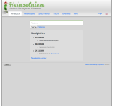 Kleine Seitenvorschau von heinzelnisse.info
