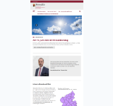 Kleine Seitenvorschau von hitze.rlp.de