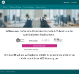 Kleine Seitenvorschau von hiz-saarland.de