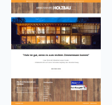 Kleine Seitenvorschau von holzbau-reckersdrees.de