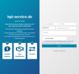 Kleine Seitenvorschau von hpi-service.de