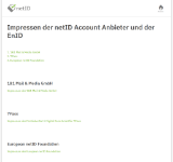 Kleine Seitenvorschau von impressum.netid.de