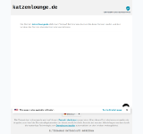 Kleine Seitenvorschau von katzenlounge.de