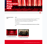 Kleine Seitenvorschau von kinoprogrammpreisnrw.de