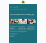Kleine Seitenvorschau von kivi-kindervilla.de