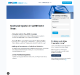 Kleine Seitenvorschau von kundenportal.akdb.de