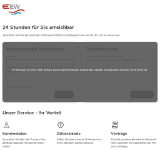 Kleine Seitenvorschau von kundenportal.ewb-duderstadt.de
