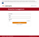 Kleine Seitenvorschau von loerrach.bewerbung.dvvbw.de
