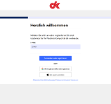 Kleine Seitenvorschau von login.dk-online.de