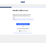 Kleine Seitenvorschau von login.noz.de