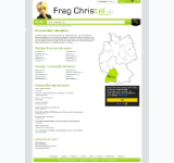Kleine Seitenvorschau von mannheim.frag-christel.de