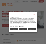Kleine Seitenvorschau von minijob-manager.de