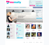 Kleine Seitenvorschau von momaily.de