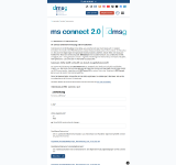 Kleine Seitenvorschau von msconnect.de