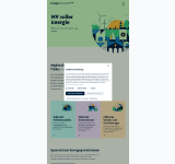 Kleine Seitenvorschau von mv-energieportal.de