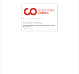 Kleine Seitenvorschau von mycampus.hs-coburg.de