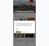 Kleine Seitenvorschau von nuernberg.de