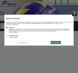 Kleine Seitenvorschau von nwvv.sams-server.de