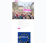 Kleine Seitenvorschau von offen-bleiben-muenchen.de