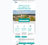 Kleine Seitenvorschau von openrathaus.bad-laer.de