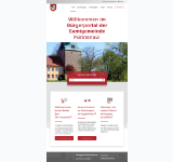 Kleine Seitenvorschau von openrathaus.fuerstenau.de