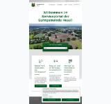 Kleine Seitenvorschau von openrathaus.hesel.de