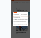 Kleine Seitenvorschau von planetsnow.de