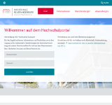 Kleine Seitenvorschau von portal.hs-nb.de