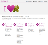 Kleine Seitenvorschau von portal.l-bank.de