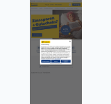 Kleine Seitenvorschau von postbank.de