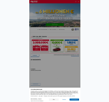 Kleine Seitenvorschau von postcode-lotterie.de