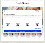 Kleine Seitenvorschau von praxis-pflegen.de