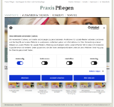 Kleine Seitenvorschau von praxis-pflegen.de