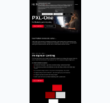 Kleine Seitenvorschau von pxlone.de
