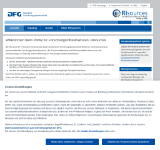 Kleine Seitenvorschau von risources.dfg.de