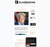 Kleine Seitenvorschau von ruhrbarone.de