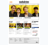 Kleine Seitenvorschau von saalgaerten.de