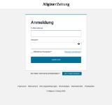 Kleine Seitenvorschau von service.allgaeuer-zeitung.de
