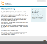 Screenshot-Vorschau von sitzungsanmeldung.g-ba.de
