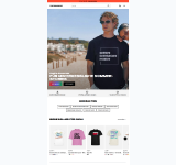 Kleine Seitenvorschau von spreadshirt.de