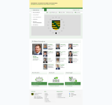 Screenshot-Vorschau von staatsregierung.sachsen.de